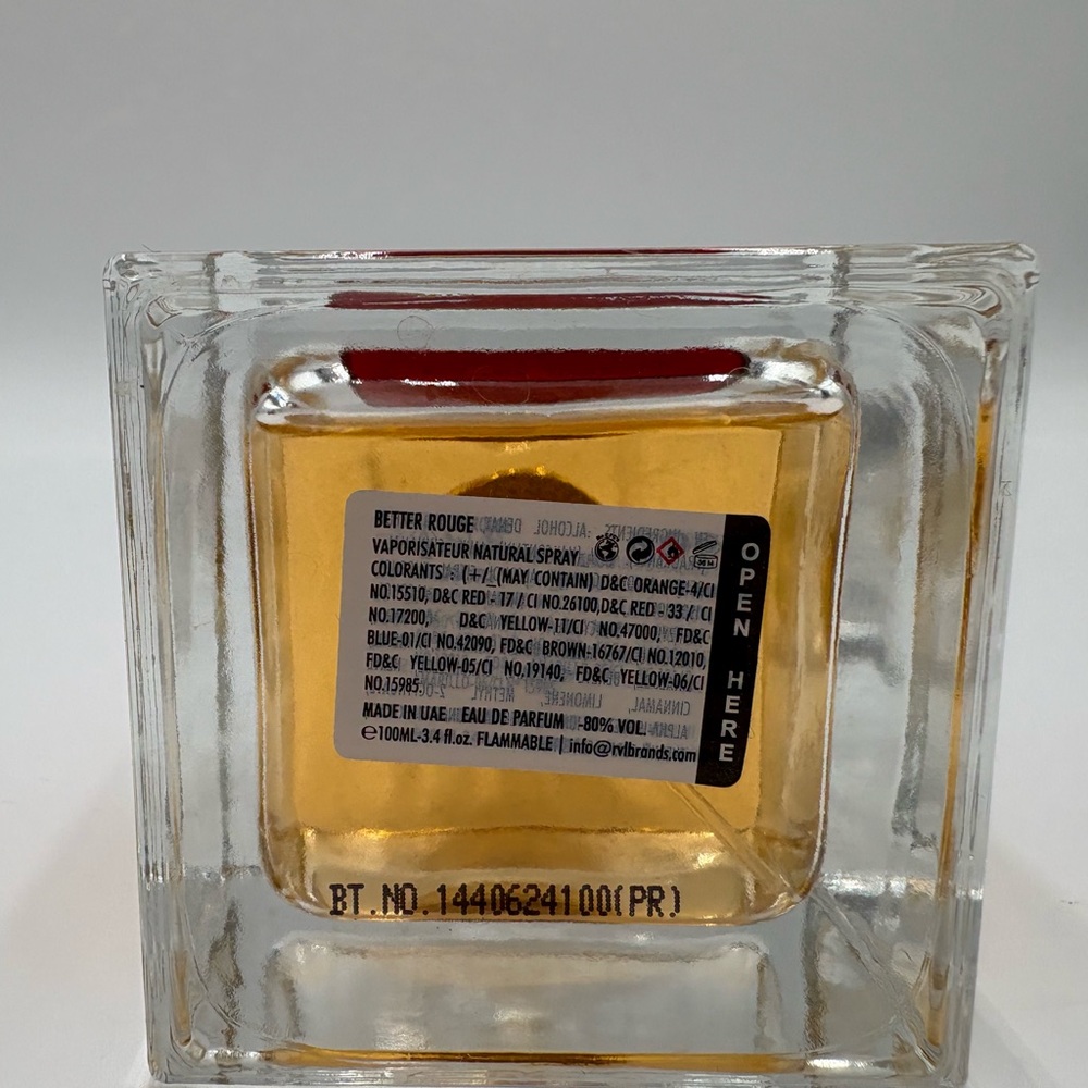 Better Rouge Eau de Parfum 3.4 oz Baccarat Rouge Inspired - Picture 6 of 7